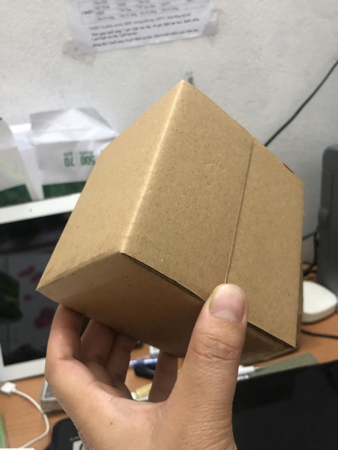 10x10x8 Hộp carton đóng hàng giá xưởng - Combo 100 hộp