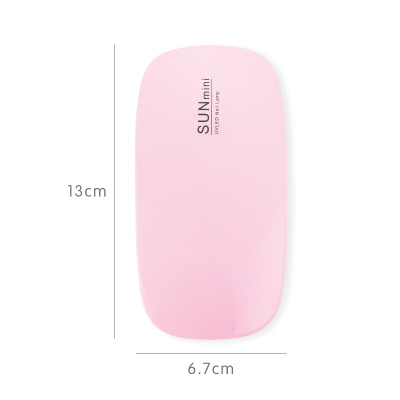 UR SUGAR Set 5 dụng cụ sơn móng tay có đèn 6W chuyên dụng