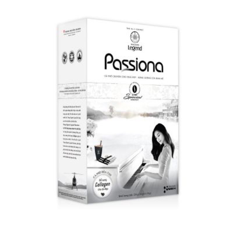 Cà phê Passiona hòa tan  hộp 14 gói 16gr | BigBuy360 - bigbuy360.vn
