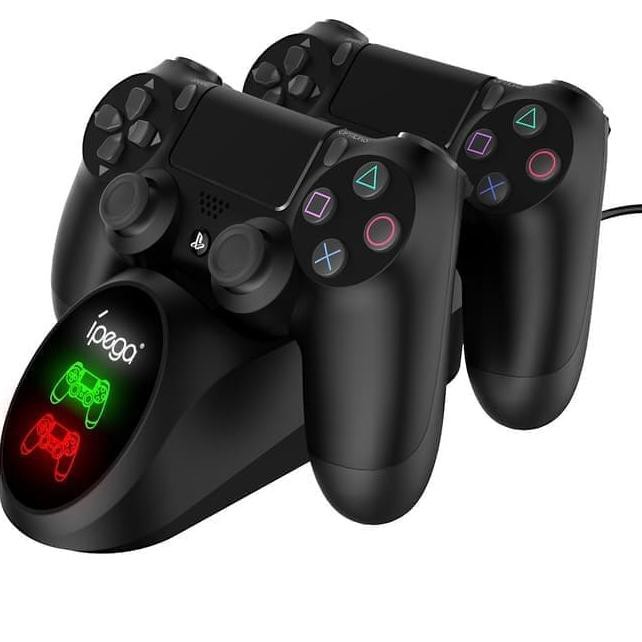 Đế Sạc Không Dây Ipega Pg-9180 Có Đèn Led Cho Tay Cầm Chơi Game Ps4