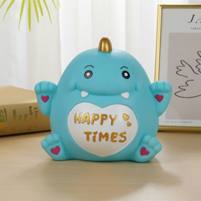 Ống Heo Tiết Kiệm Chống Sốc Hình Khủng Long Hoạt Hình Siêu Dễ Thương Cho Trẻ Em