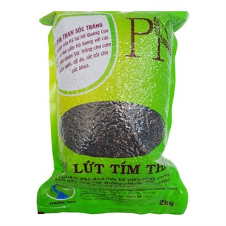 Gạo lức tím than túi 2kg