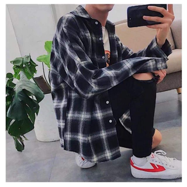 [Cường Store]99K FreeShip Áo sơ mi caro Flanel | BigBuy360 - bigbuy360.vn