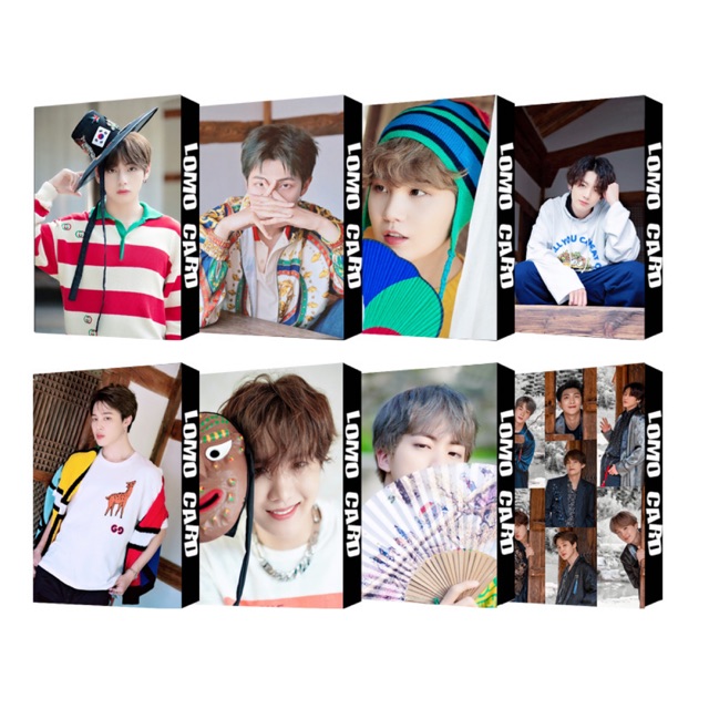 Lomo BTS SUMMER PACKAGE 2019 (ảnh hộp giấy BTS 30 tấm)