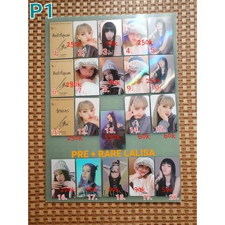 Lẻ album, kit tranh ảnh Lisa