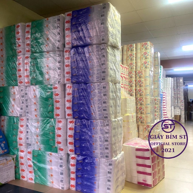 Giấy ăn rút lụa Corelex 300 tờ/gói x 2 lớp mềm mại không chất tẩy trắng Nhật Bản