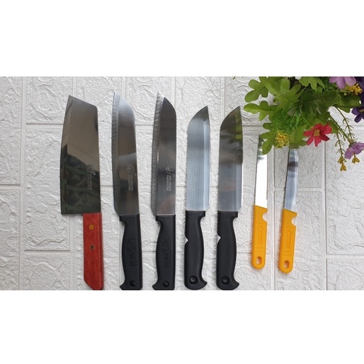 Dao thái dài, dao thái inox KT: 30x3.8cm (ảnh thật)