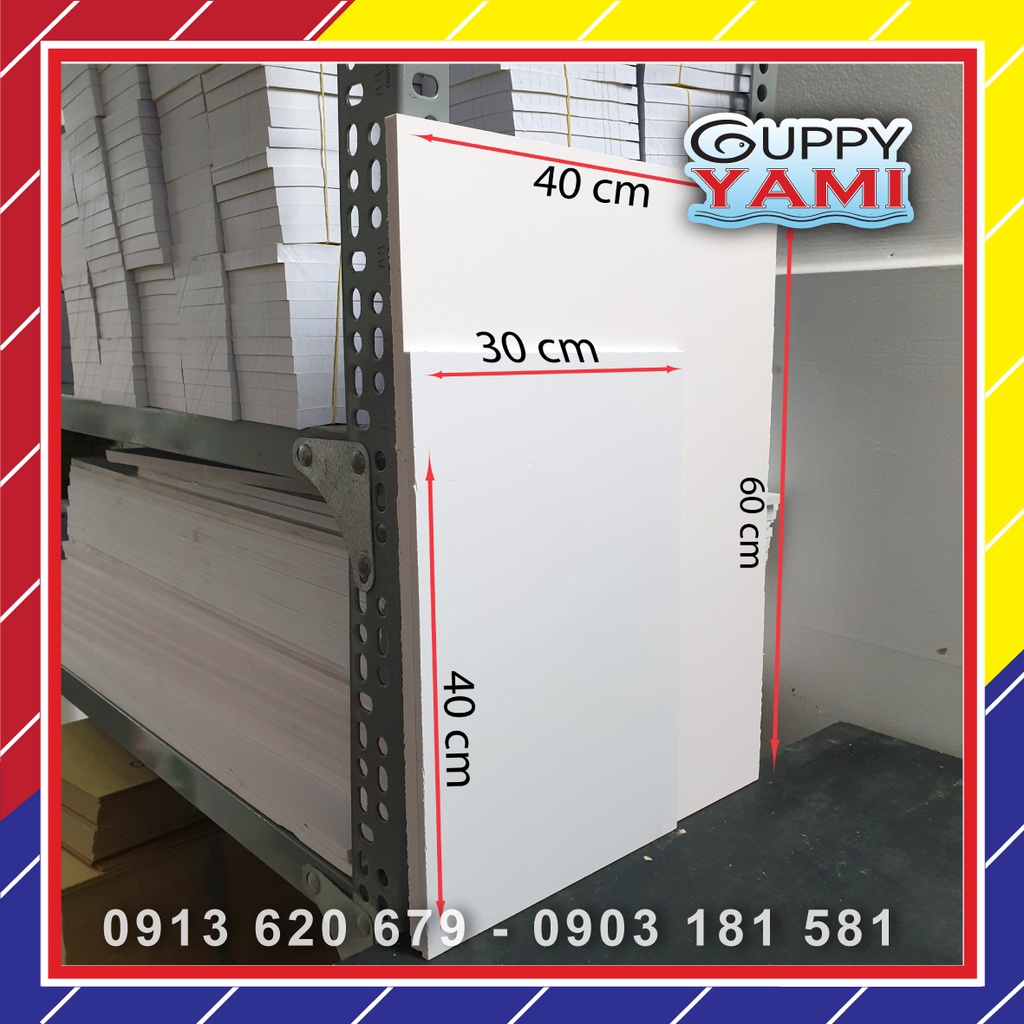 Bìa mô hình 30x40cm -2mm-3mm-5mm-8mm-10mm loại cứng, tốt
