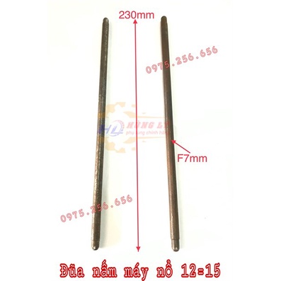 Đũa nấm máy nổ 12=15 phụ tùng máy nổ phụ tùng Hùng Lỳ