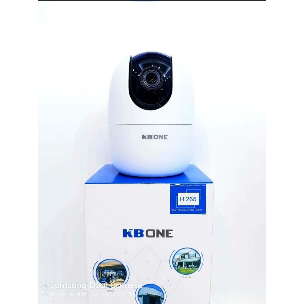 Camera Thông Minh IP Wifi 360 (Kbvision) KBONE KN-H21PA 2.0MP - Chính Hãng Bảo Hành 24 Tháng - Giá Rẻ.