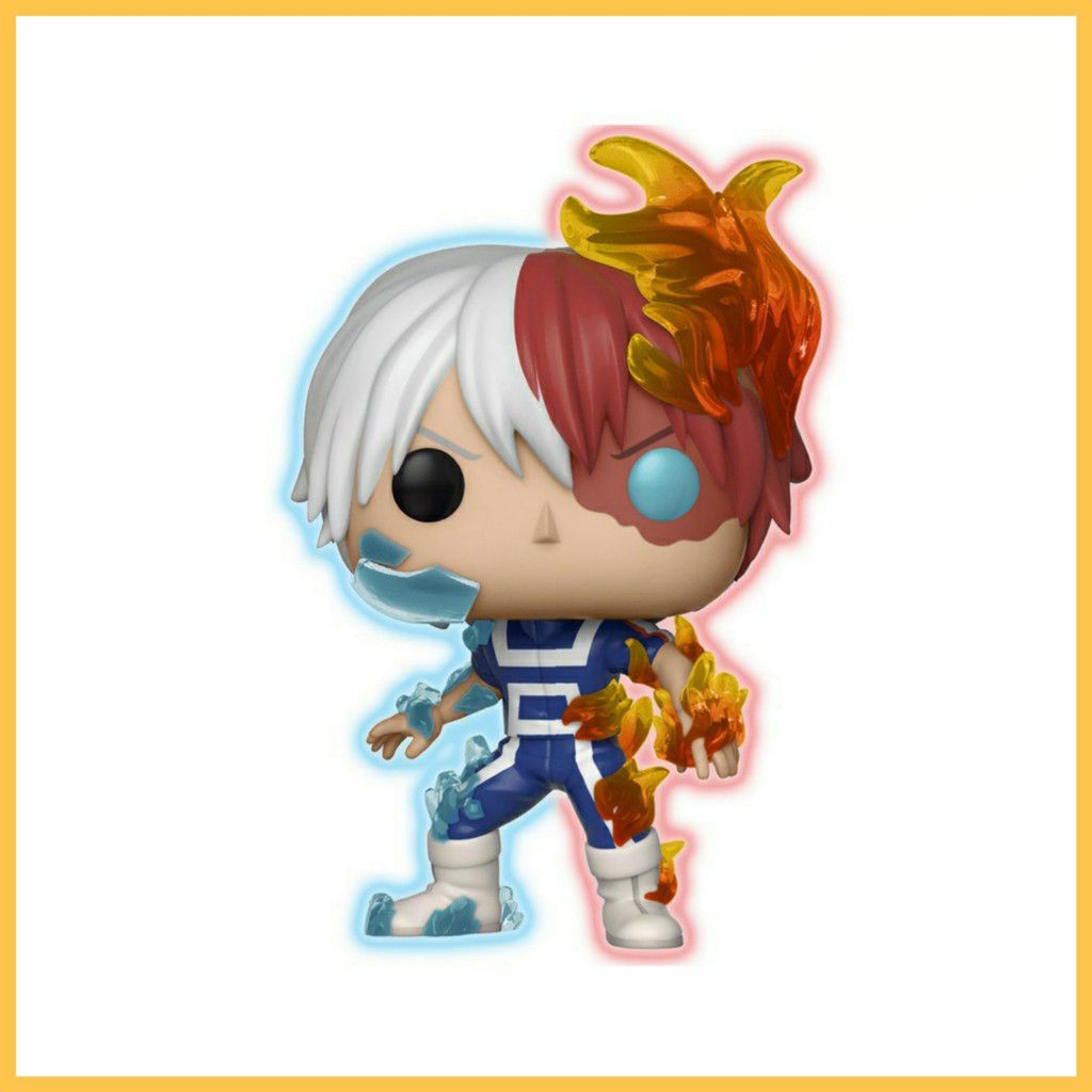 Popko! Mô Hình Nhân Vật todoroki Phim Hoạt Hình my hero academy Bằng vinyl Phát Sáng Trong Bóng Tối