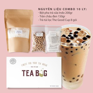 Combo 10 Ly Trà Sữa Trân Châu