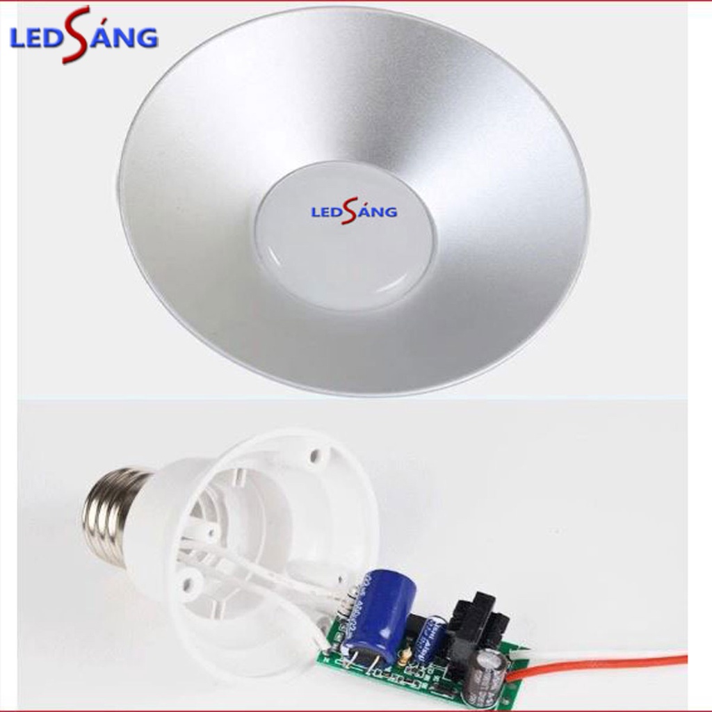 Đèn Led Nhà Xưởng Chống Nước Ledsang NXAD-50 E27 - Ánh Sáng Trắng