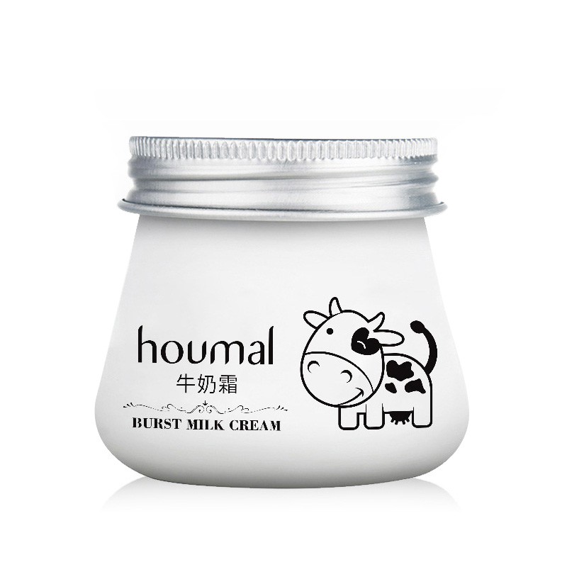 [ready] HOUMAL Milk Cream Whitening/student/time saving/ Anti-Aging/Anti Wrinkle/Moisturizing Nourish Creams Beauty Face care Creme De Leite Maternano, Remoção De Pelos, Limpeza Facial E Branqueamento Beauty Buffet Milk Plus Whitening Milk Bath Cream MOLI