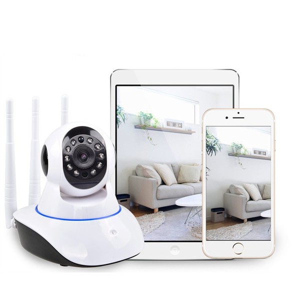 Camera IP Camera không dây 1080P 3 râu HD