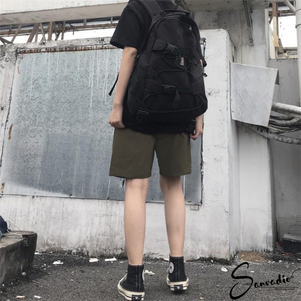 Quần short nam SANVADIO- Quần short unisex hàn quốc QS308