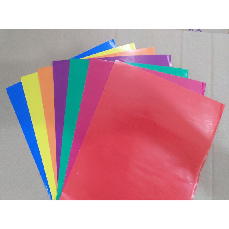 Set 3 xấp Giấy thủ công thường khổ lớn