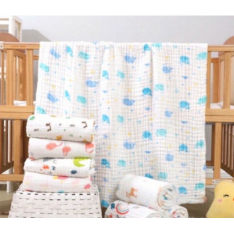 Chăn xô sợi tre đa năng 6 lớp
