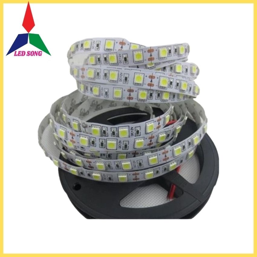 Led Dây Dán 5050 Siêu Sáng 12v Dài 5m