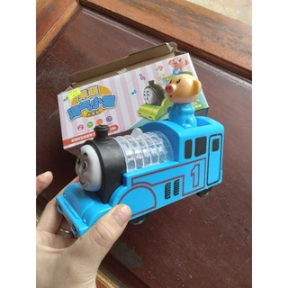 Tàu lửa pin đèn heo con