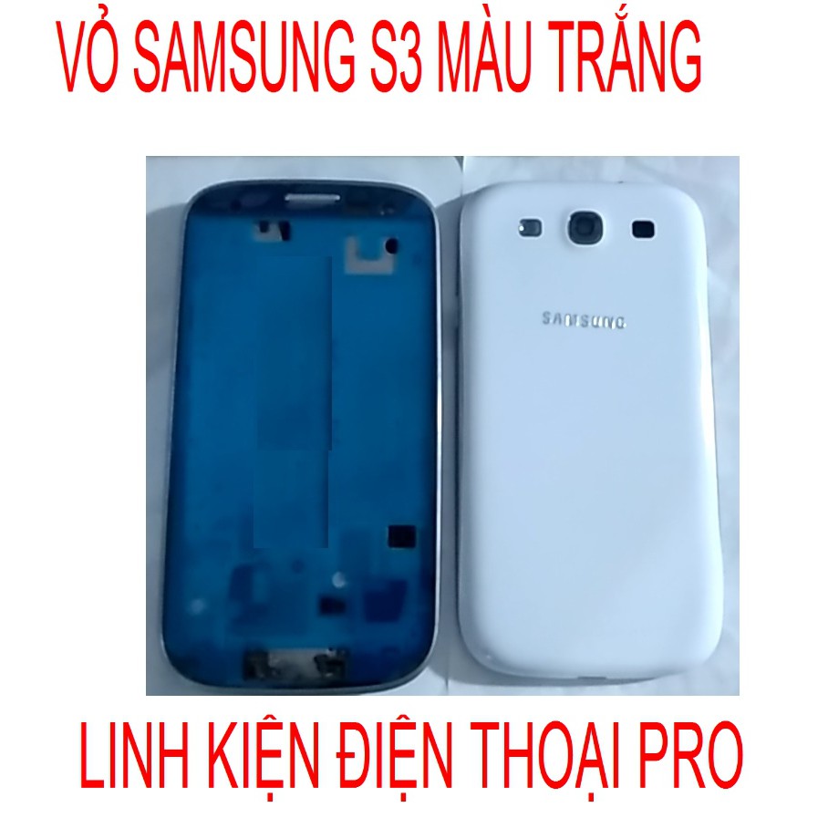 VỎ SAMSUNG S3 MÀU TRẮNG