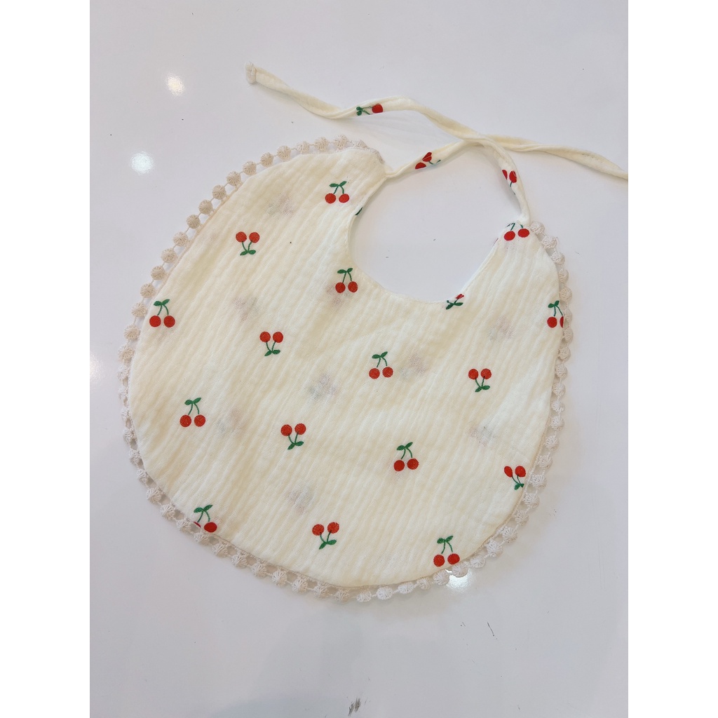 Yếm tam giác, yếm xô muslin, yếm dãi, khăn ăn dặm cho bé thoáng mát, thấm hút cực nhanh