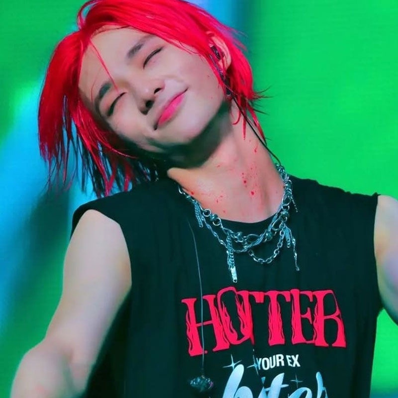 ÁO THUN Phong Cách Hàn Quốc KPop BTS ALBUM Straykids HyunJin Áo Thun Mùa Hè K-pop Quần Áo