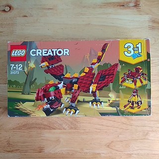 Đồ chơi rồng đỏ thần thoại Lego Creator - 31073 (223 chi tiết)