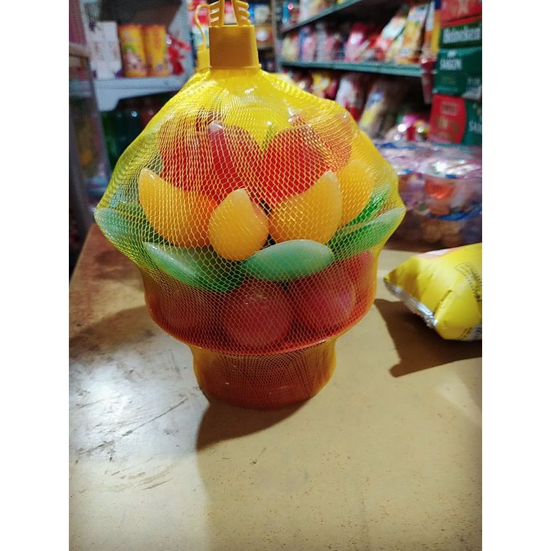 Thạch rau câu trái cây hình quả dứa