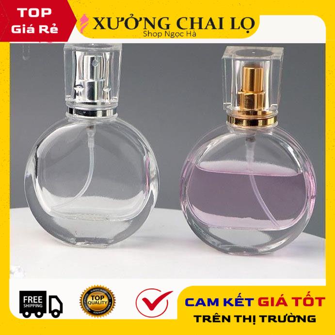 Lọ Chiết Nước Hoa ❤ GIÁ RẺ NHẤT ❤ Chai lọ chiết nước hoa hình chữ O 25ml đựng dầu thơm , phụ kiện du lịch