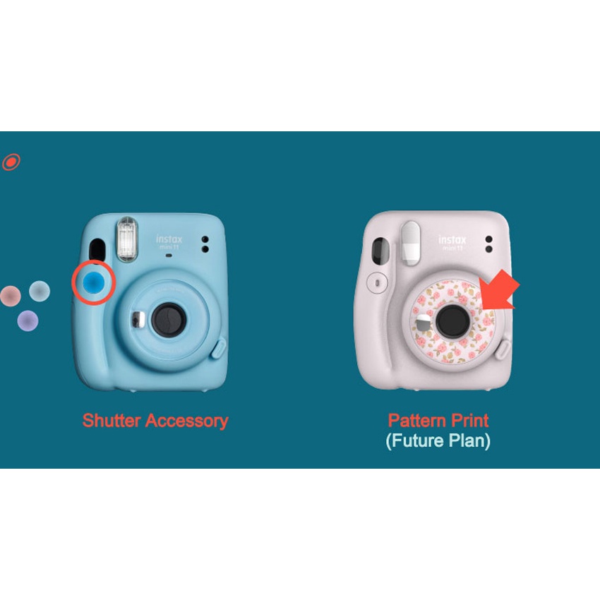 Máy chụp ảnh lấy liền Fujifilm Instax Mini 11, bảo hành 12 tháng chính hãng Fujifilm, tặng 10 phim