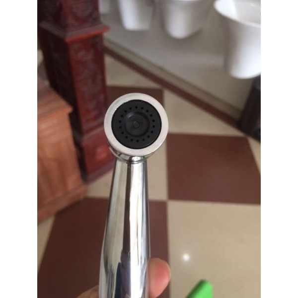 Đầu xịt mạ ti đồng cao cấp tặng roong