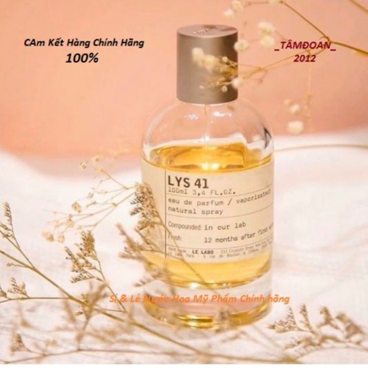 [HOT]Nước Hoa Mẫu Thử Nữ Mùi Hoa Lily Lys Le LaBo 41 [5ml/10ml/20ml] [MUA NGAY] | BigBuy360 - bigbuy360.vn