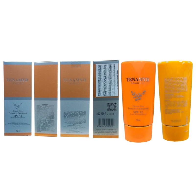 Kem chống nắng trà xanh SPF42/ PA++/ Tuýp/ 70ml - GREEN TEA PROTECTIVE SUNSCREEN SPF42/ PA++