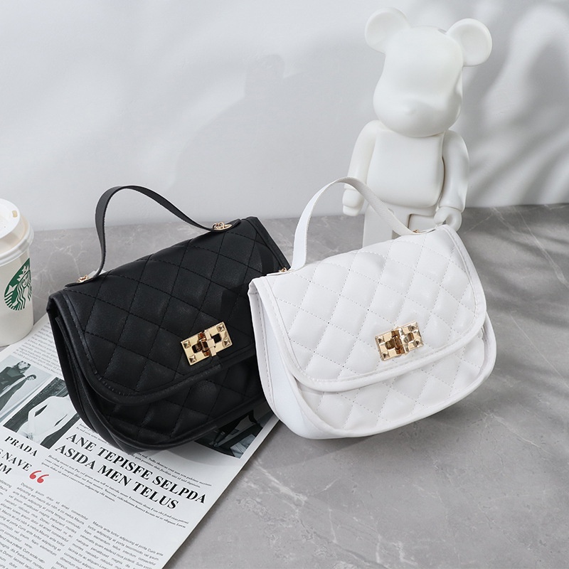 Túi Xách Đeo Vai Hình Vuông Cỡ Nhỏ Thêu Họa Tiết Xinh Xắn Cho Nữ