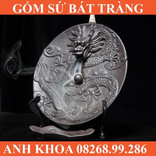 Thác trầm hắc long - Gốm sứ Bát Tràng Anh Khoa