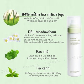 [Chính Hãng] XỊT KHOÁNG LÚA MẠCH CAO CẤP SO NATURAL KOREA