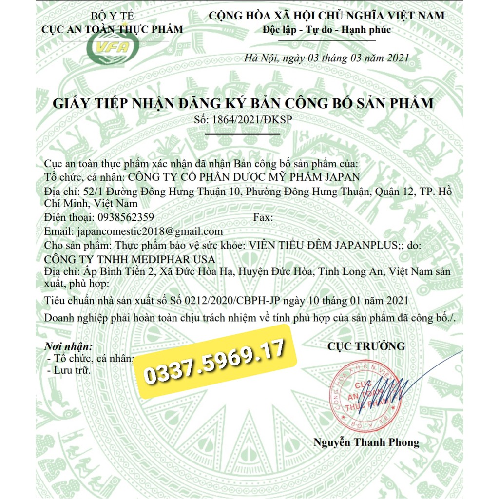 VIÊN TIỂU ĐÊM JAPAN - HỔ TRỢ GIẢM TIỂU ĐÊM - DÙNG ĐƯỢC CHO CÀ NAM VÀ NỮ