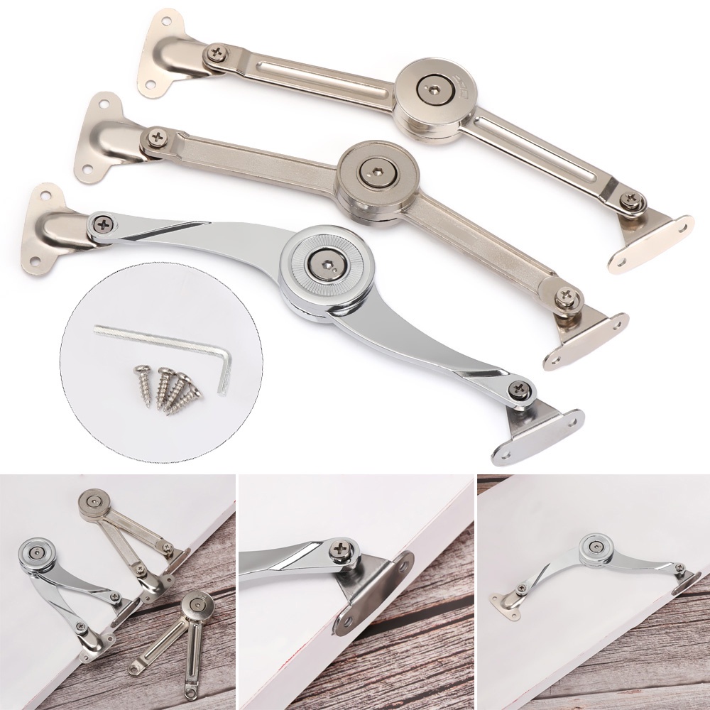 Thanh Chống Thủy Lực Nén Khí Hỗ Trợ Nâng Cửa Tủ Nhà Bếp Có Thể Điều Chỉnh Ngẫu Nhiên