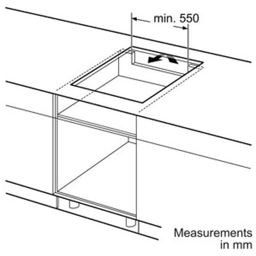 Bếp từ Bosch PIE631FB1E series 6, Bốn vùng nấu riêng biệt