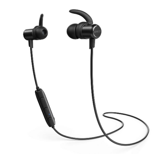 Tai nghe bluetooth Anker Soundbuds slim cũ pin trâu chống nước âm chất vượt tầm giá