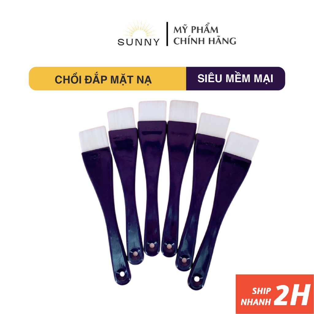 COMBO 6 Chổi đắp mặt nạ PC-25 với sợi lông mềm mại chuyên dùng trong Spa