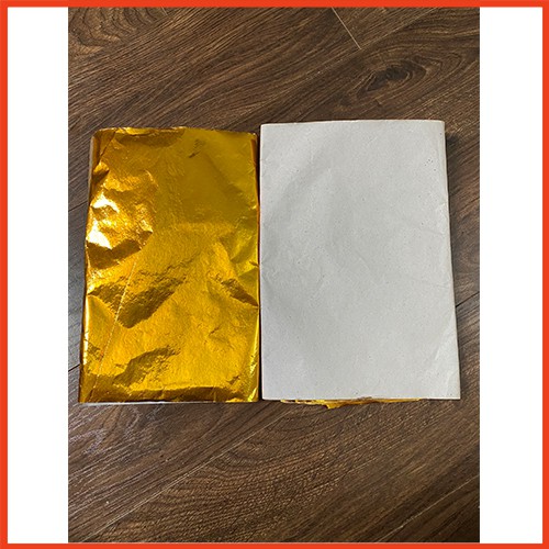 Giấy Trang Kim Kích Thước 42*26cm dùng để gói cốt thất bảo, tượng, bát nhang...