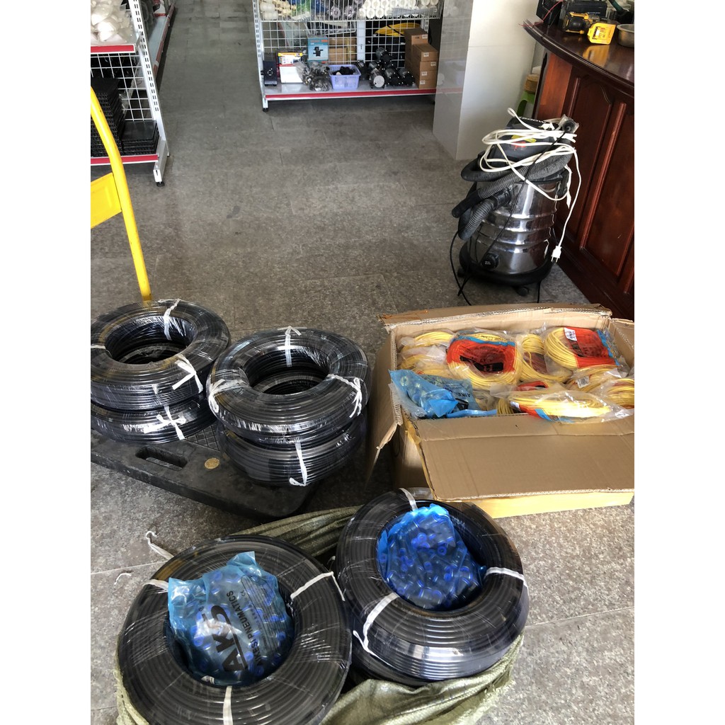 Ống phun sương 10ly dày 10 MÉT  phun sương, tưới lan, làm mát, khí nén