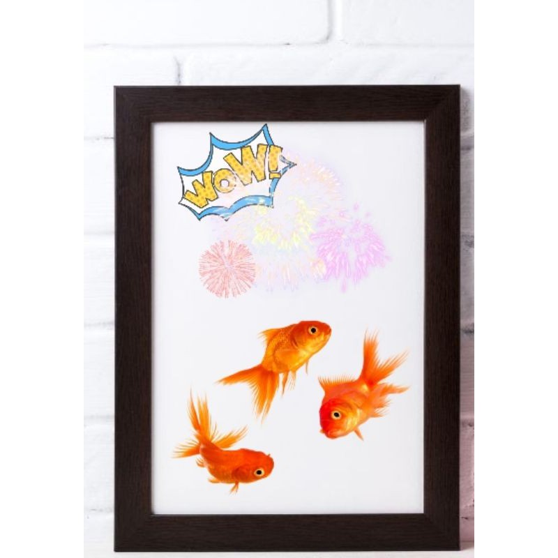 Khung Ảnh A4 ( 21x30 cm)(mặt khung bằng mica) để bàn, treo tường.