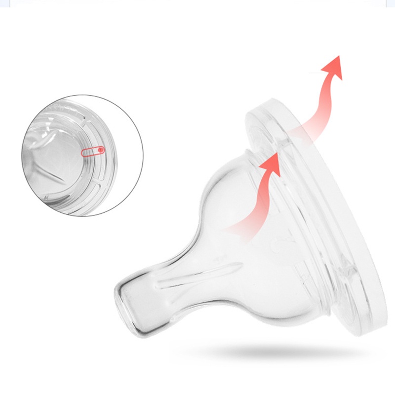 Núm ti giả thay thế bằng Silicone chống đầy hơi cho bé