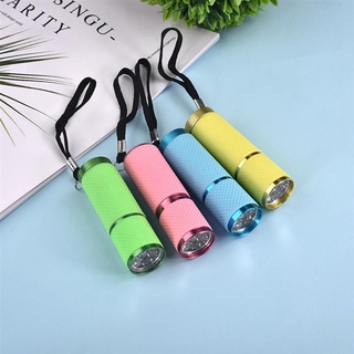 Đèn pin uv 9 đèn led cực tím