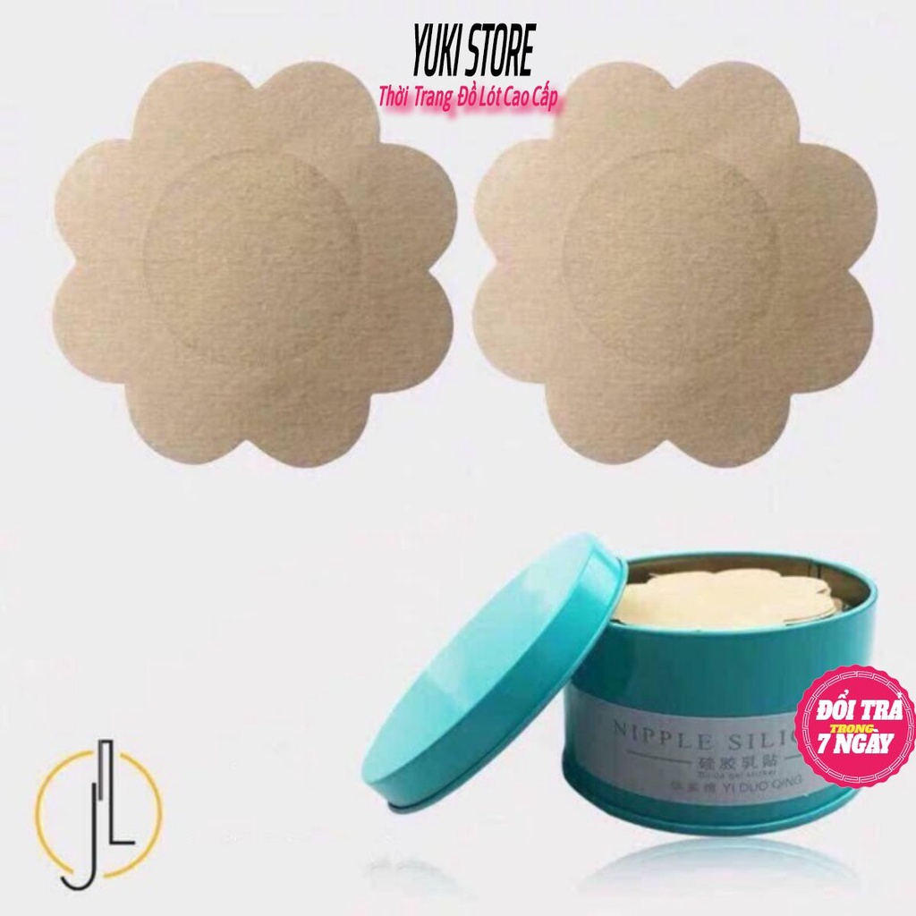 Hộp Dán Ti Giấy: 60 miếng - hộp sắt Dán Nhũ Hoa alohashop91