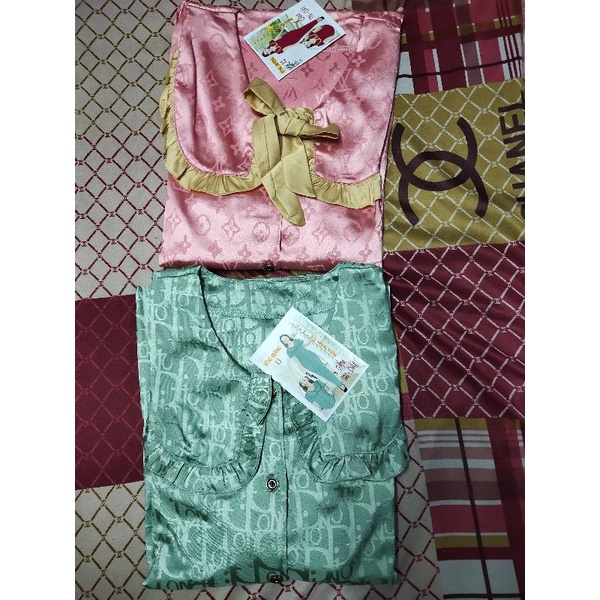 bộ đồ ngủ pijama lụa phi