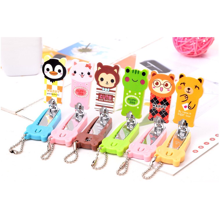 Bấm Cắt Móng Tay Móc Khóa Dễ Thương